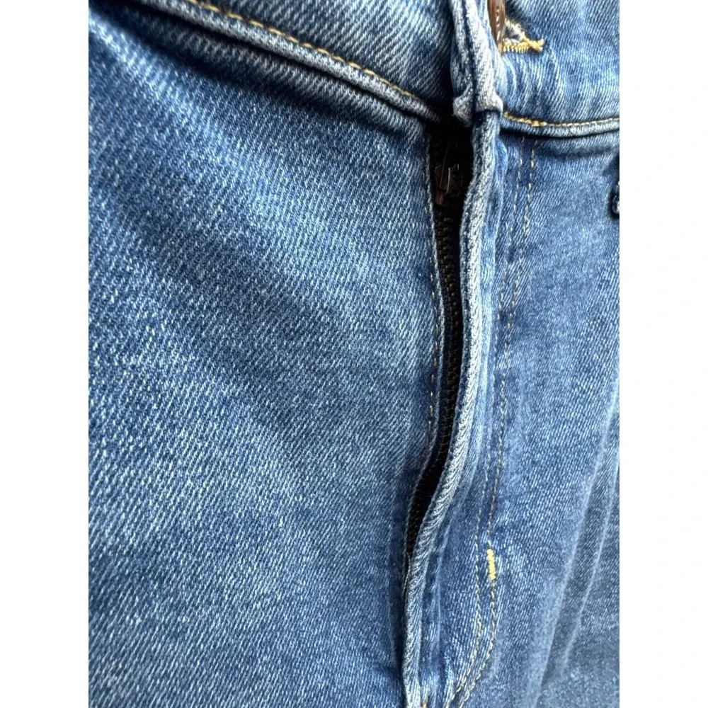 Boden High Rise Wide Leg Denim Jeans Medium Wash Blue Womens Size 32